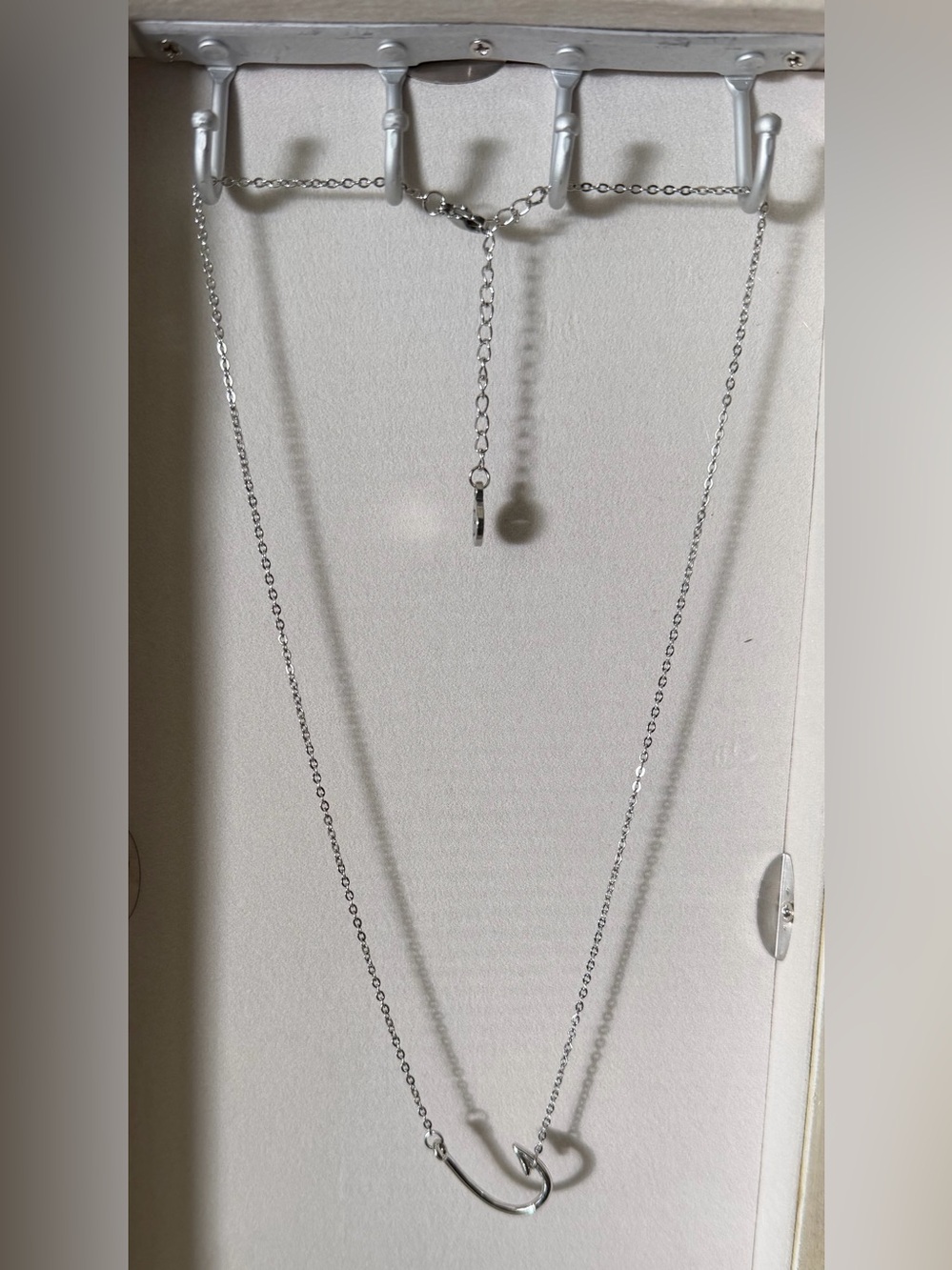 Delicate Silver Chain Necklace - Silver
